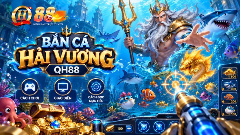 Bắn Cá Hải Vương QH88 – Cách Chơi & Đọc Giao Diện